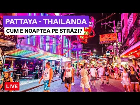 🔴 Cât de PERICULOS e NOAPTEA pe STRĂZI în PATTAYA, THAILANDA! Vezi Viața de Noapte Live!