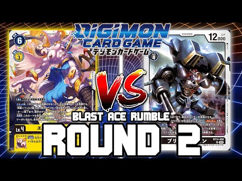 Angemon VS Brigadramon!! | Digimon Card Game: BT14 Blast Ace Rumble (ROUND 2)