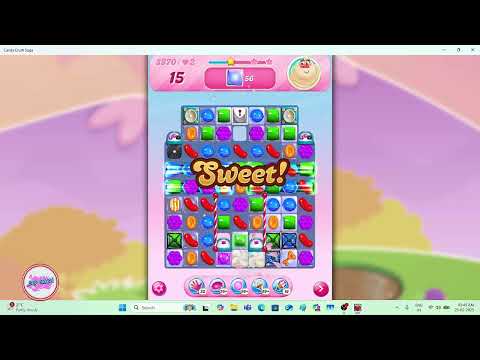 Candy Crush Saga Level 3870 NO BOOSTER