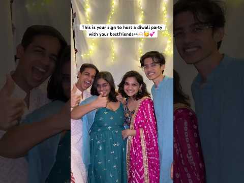 Diwali Party with Friends | Diwali Outfit Ideas | Diwali Content 2024 | Arham Chordia #diwaliparty