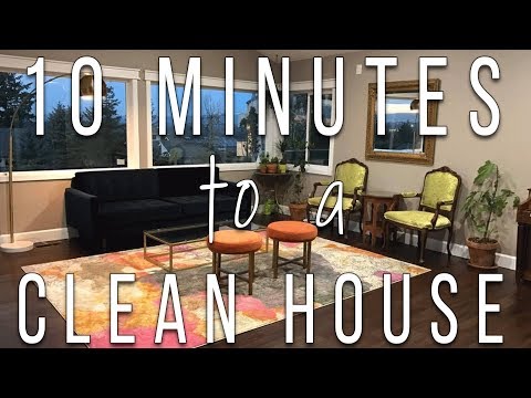 Clean Your House in 10 Minutes | Easy Tips for Cleaning