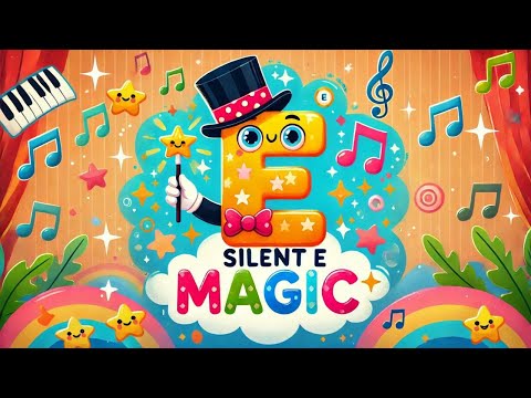 Silent E Magic Song! | Let's Learn & Sing | Fun Learning Songs for Kids