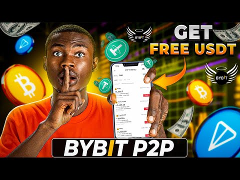 How To Buy & Sell Crypto (BITCOIN,TON,USDT) Via P2P on BYBIT and Earn FREE USDT