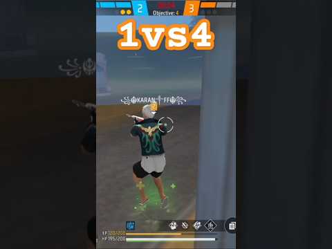 Free fire 🔥 #funny #funnyshorts #rankpushincs #1vs4