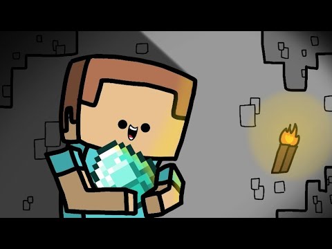 Minecraft animation: When you play at first time