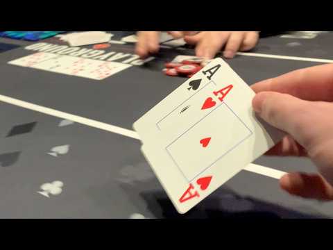 Flopping Top Set w/ACES For Revenge!! NEVER LEAVE When Cards Are HOT!! Poker Vlog Ep 307