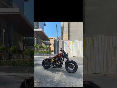 modified  royal Enfield Thunderbird X 350 cc##neev motorcycle#short#viral