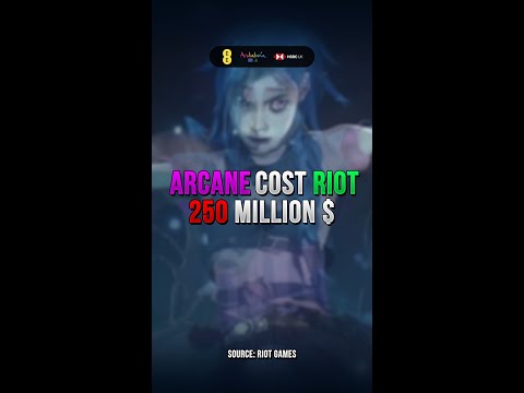 Arcane was a bit expensive 🤑 #leagueoflegends #arcane #arcaneleagueoflegends