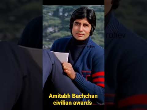 Amitabh Bachchan -indian civilian awards#amitabhbachchan #amitabh #indiancinemanews