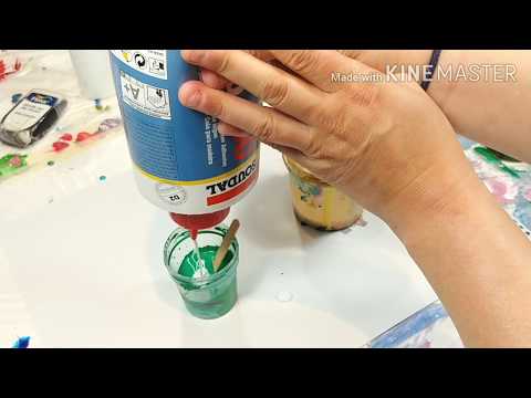 Acrylic pouring: How to fix to thin paint. Quick tip