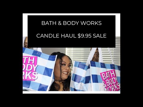 Bath & Body Works candle sale haul #bathandbodyworks #candleday #bathandbodyworkscandles