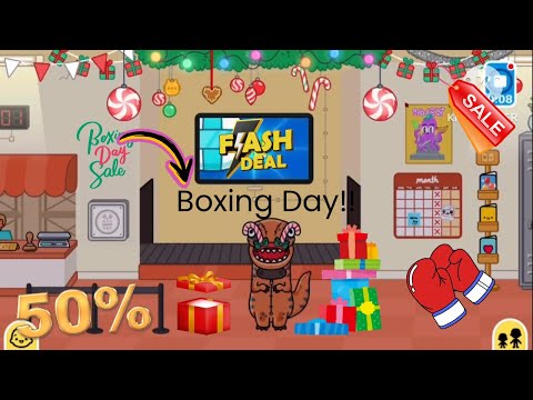 Celebrating Boxing Day #128🎁🥊🧑‍🎄#youtubevideo #spongebobandfriends #boxingday #boxing #tocaboca