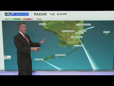 South Florida 12 p.m. Weather Forecast 1/25/2025