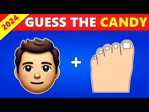 Guess the CANDY by Emoji! 🍬 Emoji Quiz Challenge 🍫