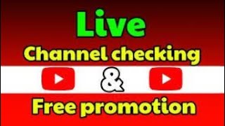 live channel checking and promotion