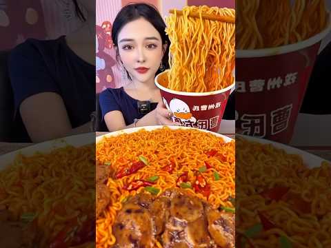 먹방 먹는 소리 Hot Fire Noodle #asmr #mukbang #food #eating