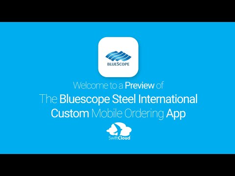 Bluescope Steel International - Mobile App Preview - BLU099W