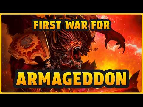 The First WAR for ARMAGEDDON I Warhammer 40k Lore and Story