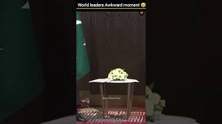 World leaders ke Awkward moment 😅 l #SumitVermaFacts #anandfacts #shorts