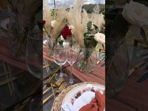 Couples Luncheon Decor #blacklove #marriage #love #youngandmarried #godfirst #vlogger #dates