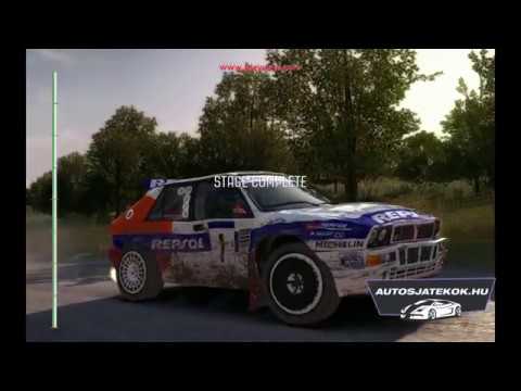 DiRT Rally  gameplay - Lancia hf Integrale - Logitech G25