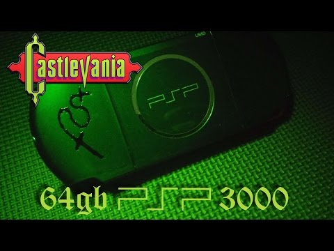 Custom CastleVania 64gb PSP 3000