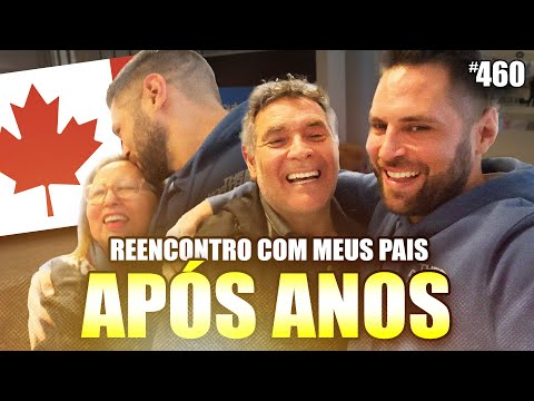 CANADA PRIMEIRAS IMPRESSÕES! Reencontrei meus pais depois de 2 ANOS! Calgary, Ab #460