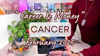 CANCER "CAREER" February 2025: Million Dollar Baby ~ Bring Your Ideas To Life!