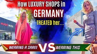 "Poor people wear saree"... I wore a saree in Germany and their reaction was 😲 | Karolina Goswami