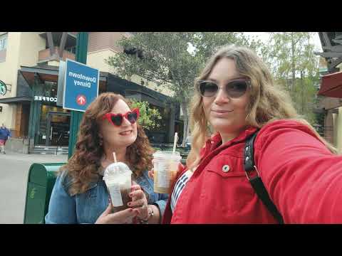 Easter at Disneyland!  Hunting for Easter eggs in Downtown Disney!