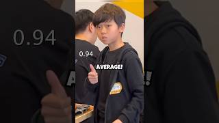 0.93s 2x2 RUBIK’S CUBE Average! | Yiheng Wang #cubing #speedsolving (Former)