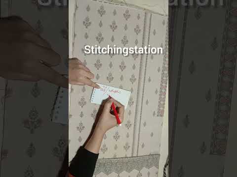 Perfect measurement of 23.5inch chest size #quick trick to cutting#youtubeshorts #stichingstation