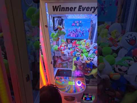 We caught Koopa 🐢Super Mario Claw Machine