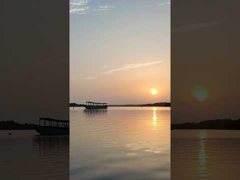 Sunrise over The Gambia 🇬🇲 #timelapse #river