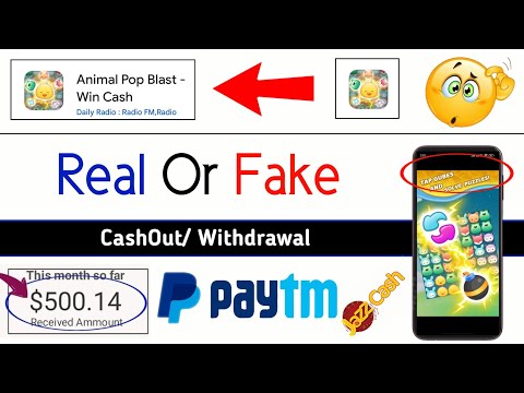 Animal Pop Blast Win Cash Game - Animal Pop Blast Real Or Fake - Animal Pop Blast Withdrawal