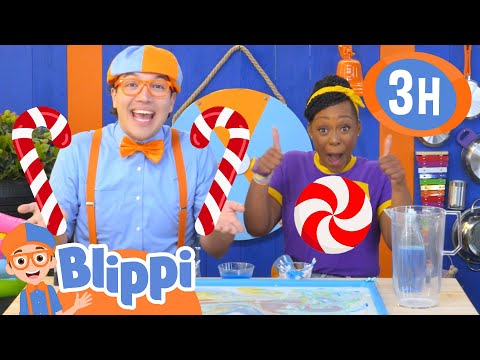 Blippi & Meekah’s Rainbow Colors Experiment! 🎨🌈 | Kids TV Shows | Cartoons For Kids | Fun Anime