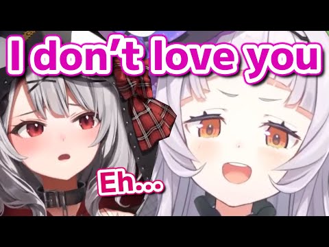 Chloe becomes completely speechless after Shion says "I don't love you"【Hololive】