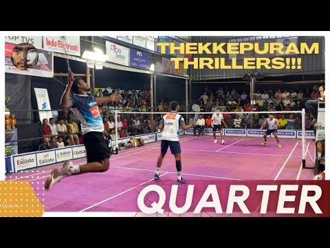 BENNET ANTONY/GAJENDRAN VS ATHUL/AMAL:THEKKEPURAM OPEN BADMINTON INVITATION TOURNAMENT