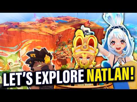 20 Mins of NATLAN EXPLORATION! (with Mualani & Kachina) | Genshin Impact 5.0 Early Access