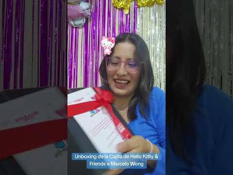 #unboxing de la cajita de Hello Kitty & Friends x Marcelo Wong #hellokitty