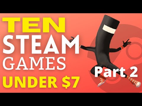 TEN STEAM GAMES UNDER $7: Fanatical Backstage Mystery Bundle Review Part 2