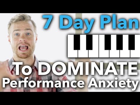 7 Day Step-By-Step Plan to Dominate Piano Performance Anxiety