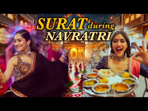 I celebrated NAVRATRI in SURAT! 😻