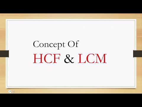 Concept of LCM  and HCF || Relationship between LCM and HCF || Real number chapter 1 class 10 ||