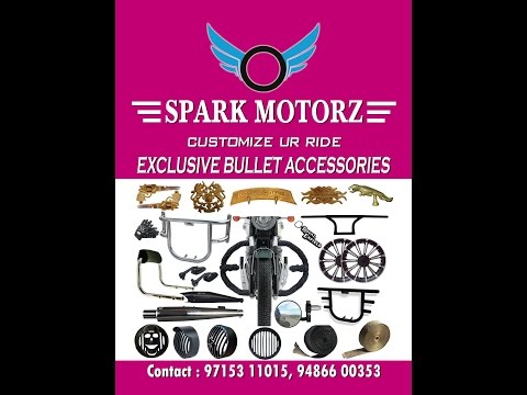 Spark Motorz Exclusive Bullet Accessories