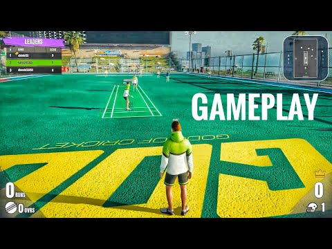 God's Of Cricket Street GAMEPLAY 🏏