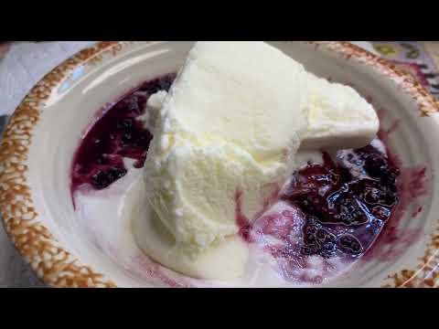 How To Make A Blackberry Cobbler