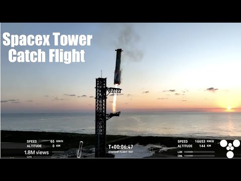 SpaceX succesfully catches Flight 5 Starship Super Heavy rocket! No Agency has ever attempted before