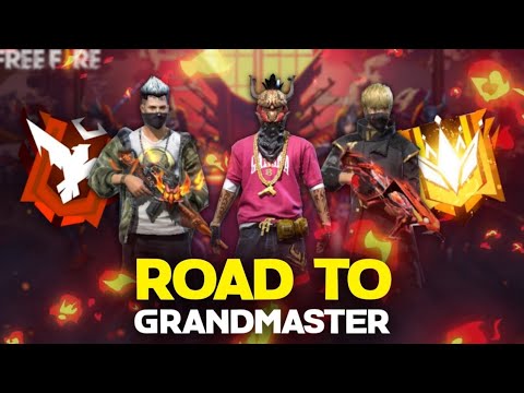 RANK PUSHING //GRAND MASTER PLAYERS #youtuber #funny #ff #free #freefiremax #freefire