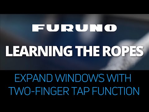 Learning The Ropes- How to Expand Selected Windows With the Two-Finger Tap Function